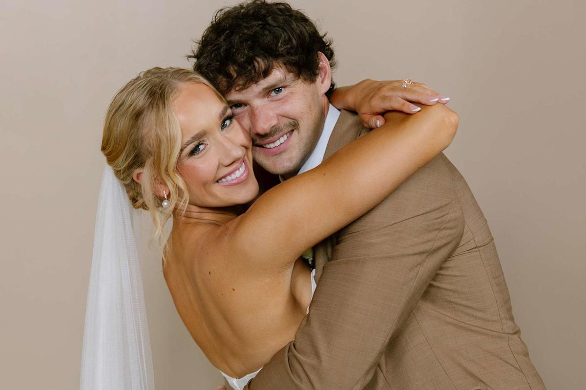 Dallas Cowboys Cheerleader Zoë Dale Marries NFL Kicker Cade York — and Yes, 'Thunderstruck' Was Performed at the Wedding