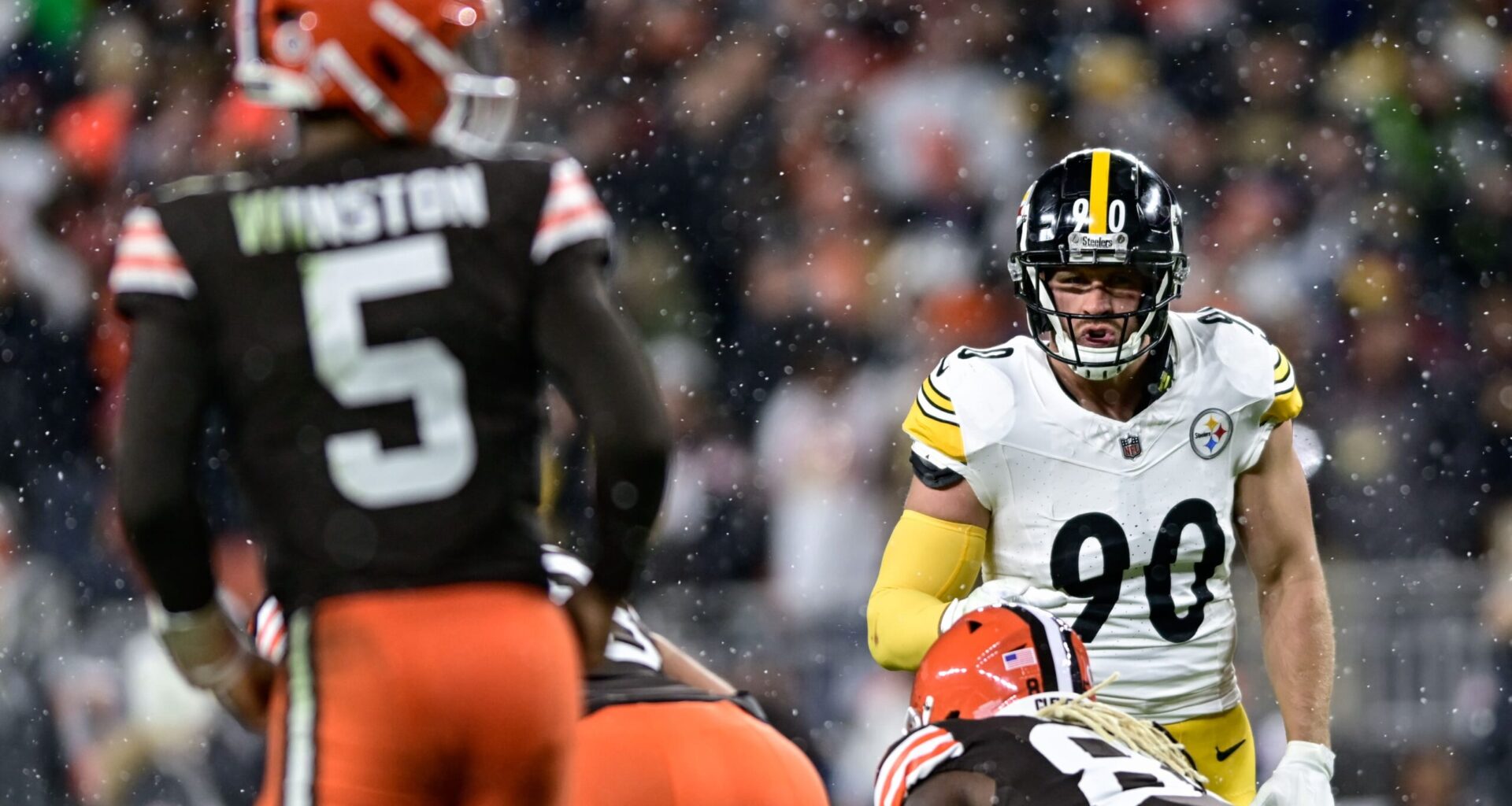 Browns Pundit Has Embarrassing Reaction to T.J. Watt's Payday