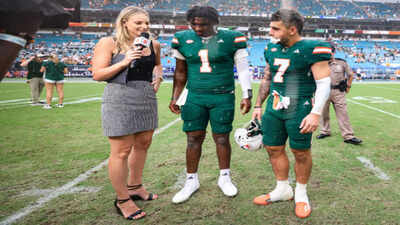 “I’ll beat your A**” : Cam Ward reunites with college star Xavier Restrepo — Titans' 2025 offense just got interesting