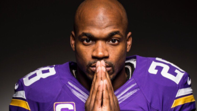 Minnesota Vikings legend Adrian Peterson shares training video ahead of boxing match against nemesis Baby Joe