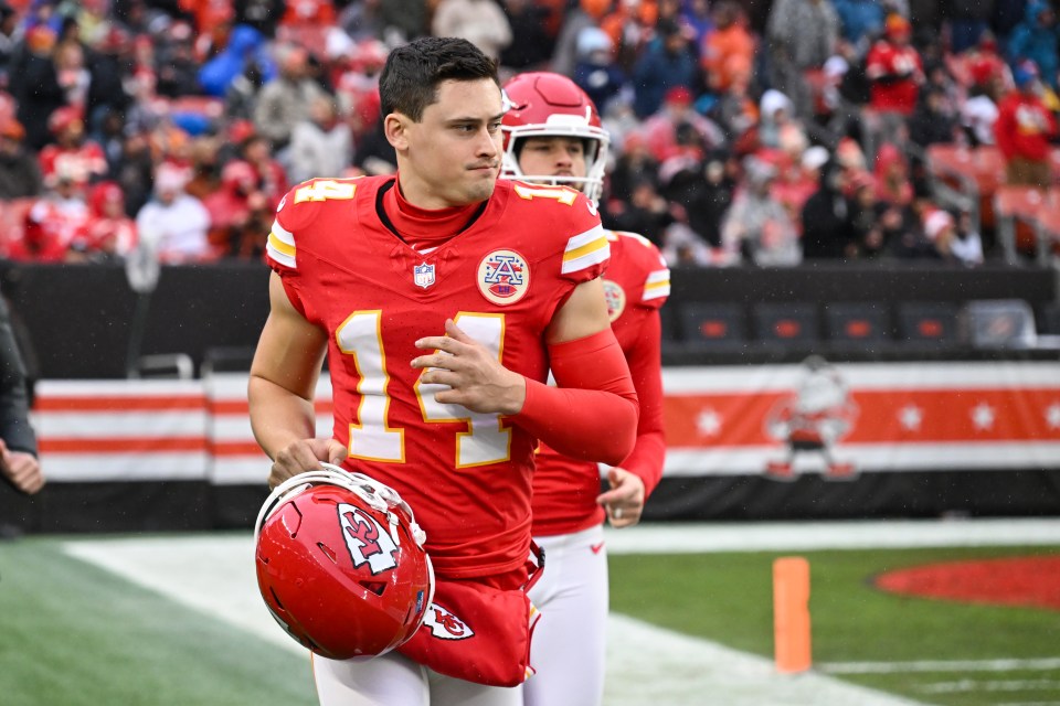 Chiefs punter Araiza had the 10th best average in the NFL last season
