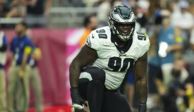 Jordan Davis contract projection: Philadelphia Eagles DT could cash in despite inconsistency