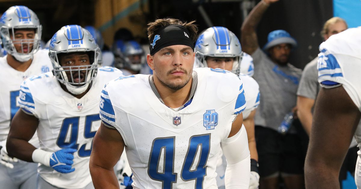 Detroit Lions 2025 training camp preview: Linebacker battles