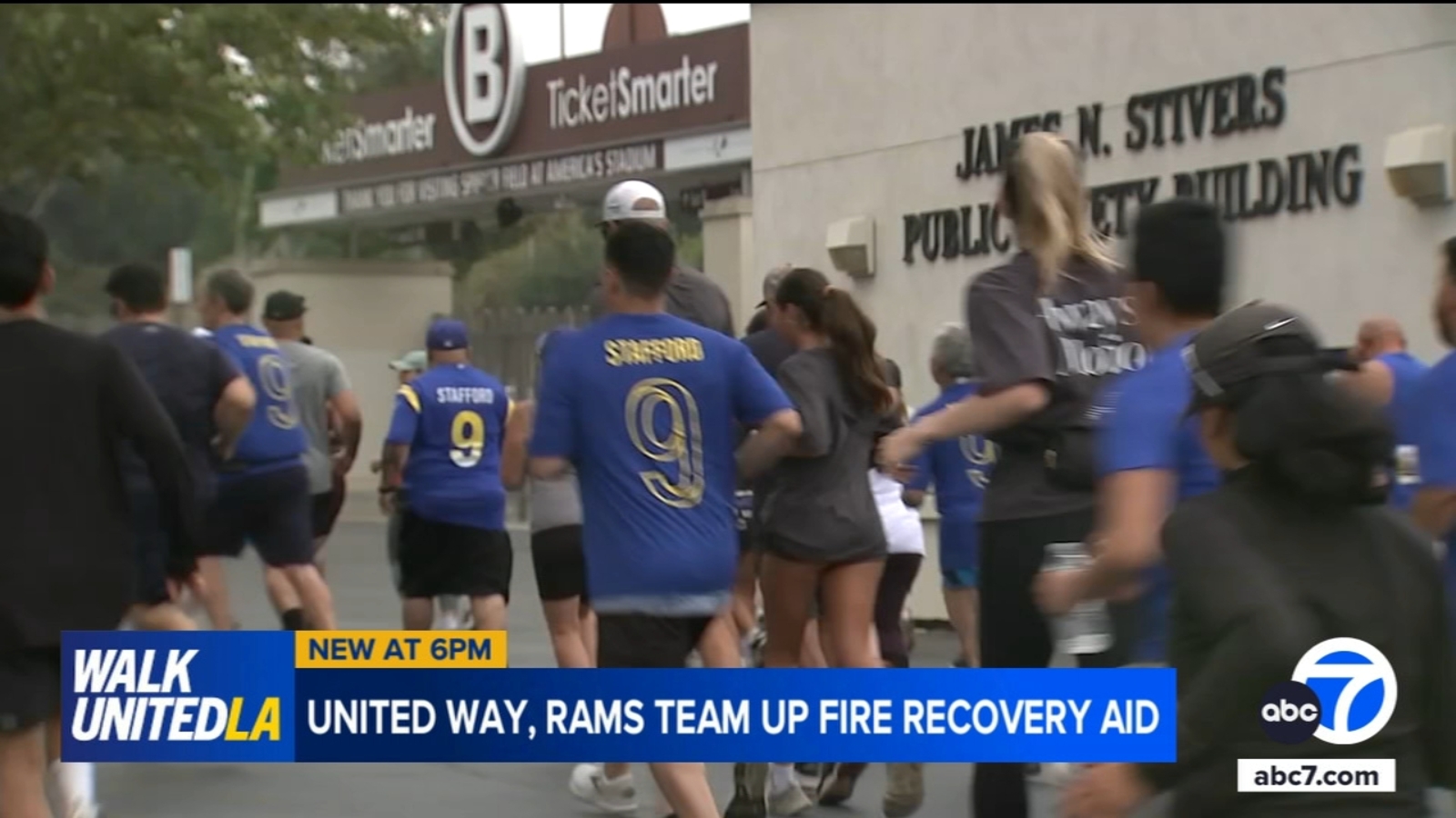 United Way of Greater Los Angeles and the Los Angeles Rams hosts WalkUnitedLA