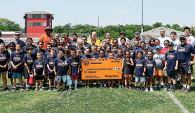 Chicago Bears bring youth football camp to Meskwaki Settlement | News, Sports, Jobs