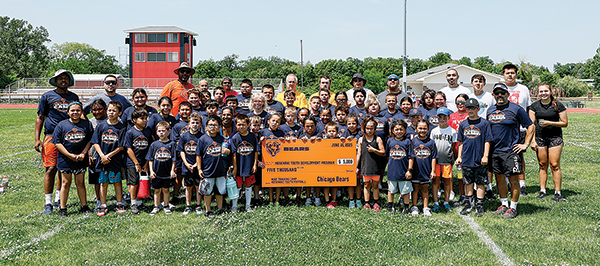 Chicago Bears bring youth football camp to Meskwaki Settlement | News, Sports, Jobs