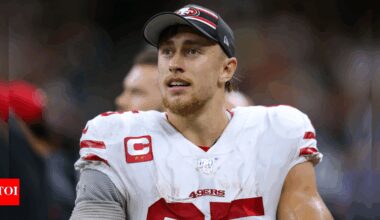 49ers star George Kittle wowed audiences once when he shook hands with every military personnel on the field | NFL News