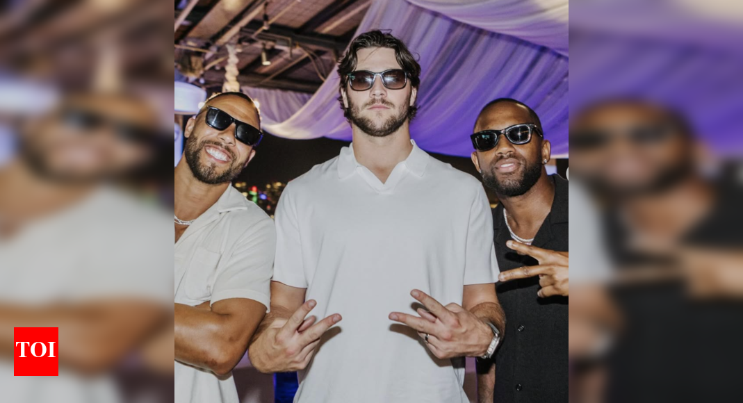 Fans can’t handle how good Josh Allen looked at Micah Hyde’s retirement bash | NFL News