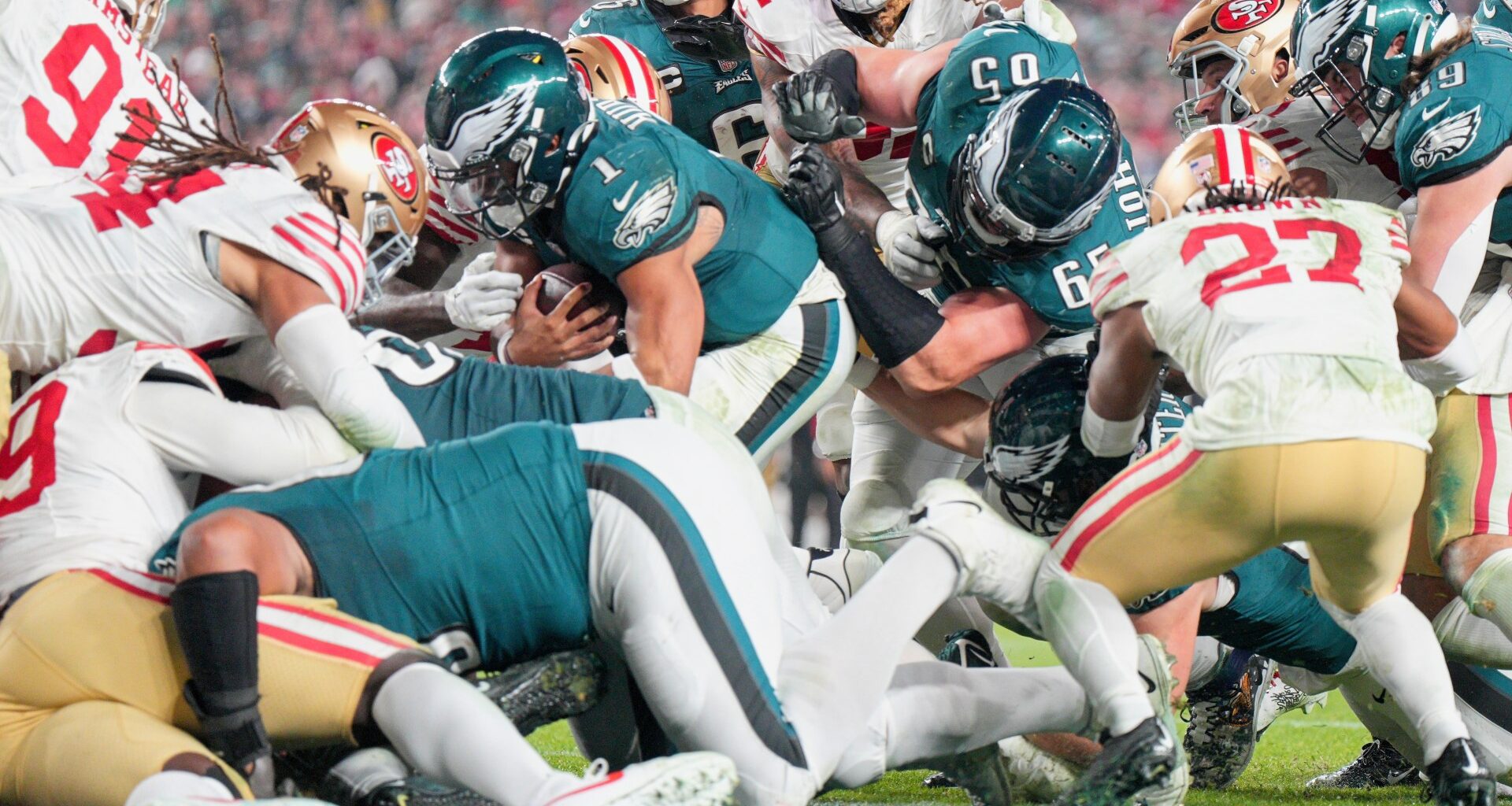 Actual origin of Eagles' divisive 'Tush Push' can be traced back to 2018 and one Vikings player