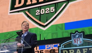 The Commanders are hosting the 2027 NFL draft in Washington, AP source says