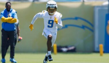 Chargers WR Tre Harris becomes first rookie training camp holdout, and he may not be the last