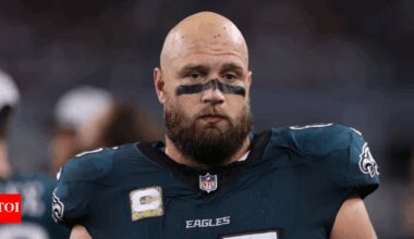Philadelphia Eagles star Lane Johnson goes viral after lifting 705 pounds like it’s no big deal | NFL News