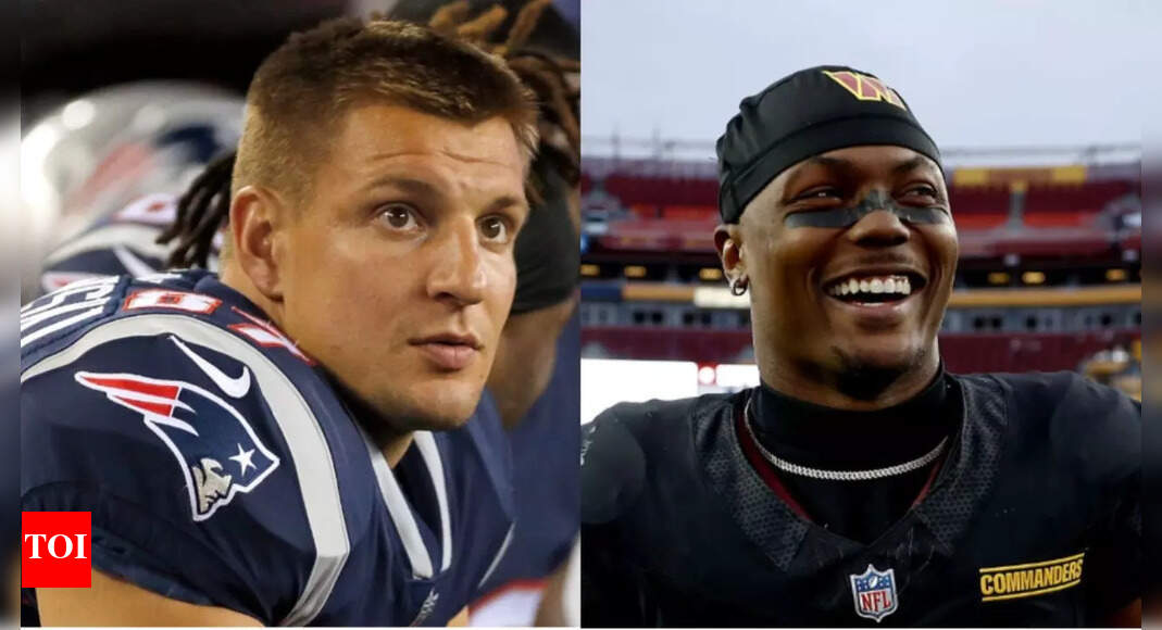 Rob Gronkowski hints at Patriots signing a player before trade deadline–would it be Terry McLaurin? | NFL News