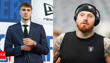 Dallas Mavericks' Cooper Flagg receives a heartfelt gesture from LA Raiders' Maxx Crosby | NBA News