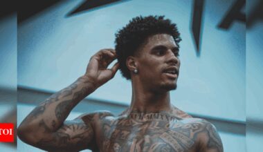 Keon Coleman looks busy spoiling his hair amidst the NFL preseason rush | NFL News