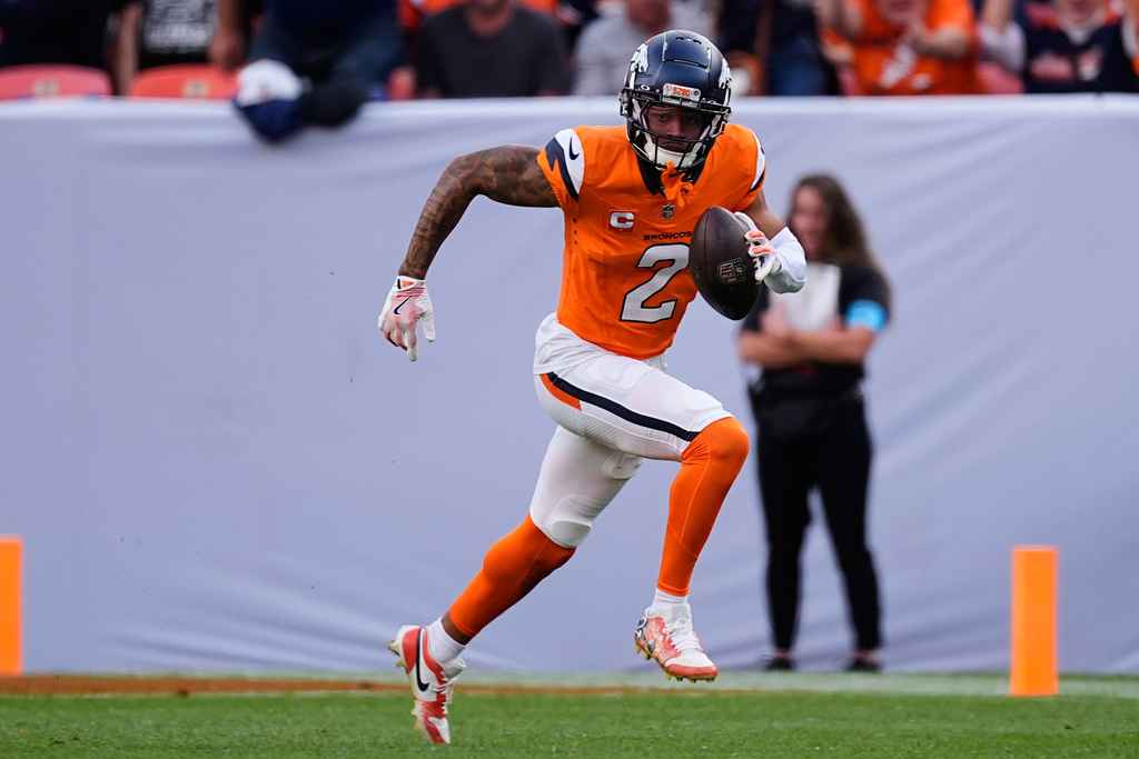 Broncos Defensive Player of the Year Patrick Surtain II voted NFL's top cornerback by AP