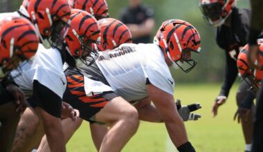 Bengals offensive line projected to be one of NFL’s worst in 2025
