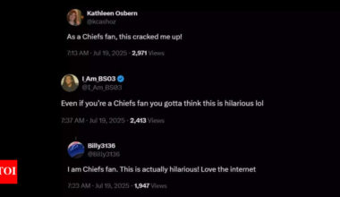 Patrick Mahomes and co dragged into Andy Byron-Kristin Cabot scandal memefest and even die hard Chiefs fan could not stop but laughing | NFL News