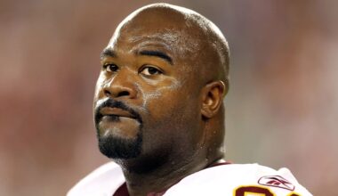 I'm worst free agent in history dumped out of NFL three years after signing $100million Washington contract