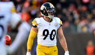 J.J. Watt Reacts to T.J. Watt's Record-Breaking Deal