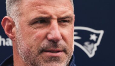 Mike Vrabel 'not messing around' as he prepares for 1st training camp as Patriots coach