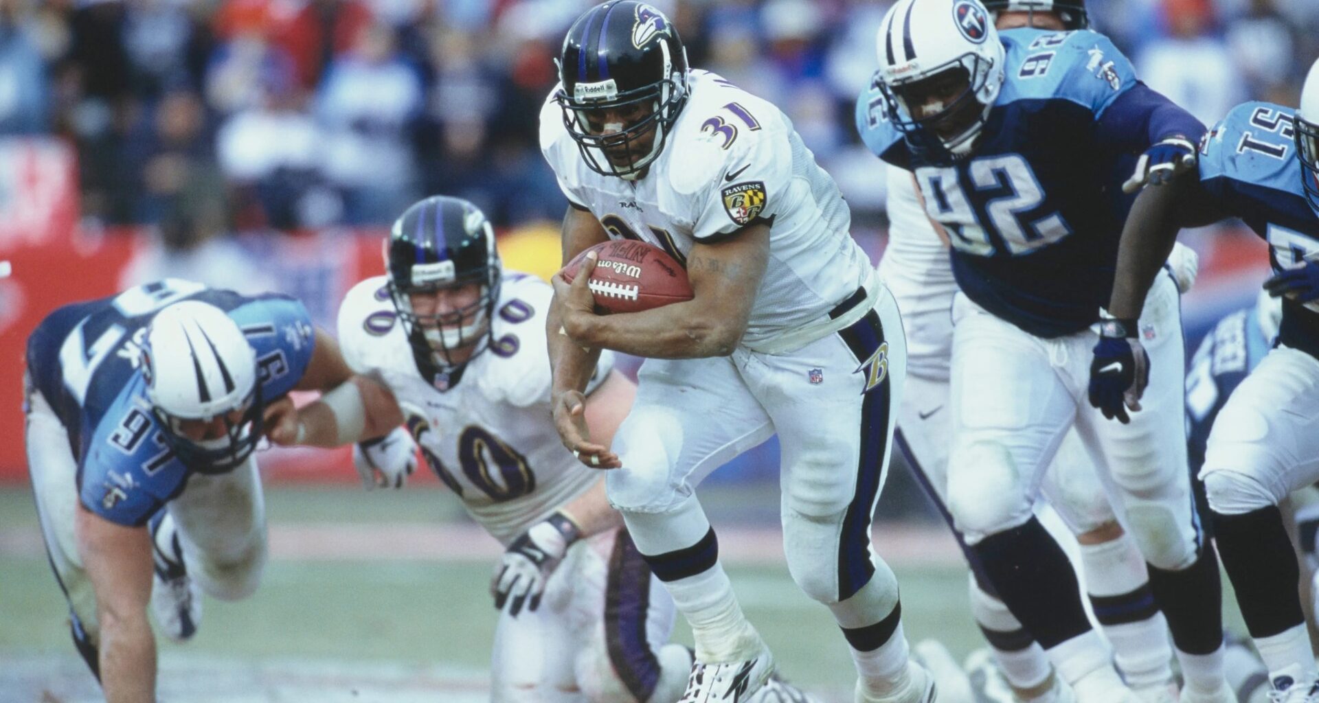 Ravens star missed year after brutal preseason double knee injury but returned to rival NFL legend's historic record