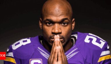 Minnesota Vikings legend Adrian Peterson shares training video ahead of boxing match against nemesis Baby Joe | International Sports News