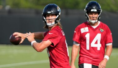 Jaguars QB Trevor Lawrence gets a B-plus grade to open training camp