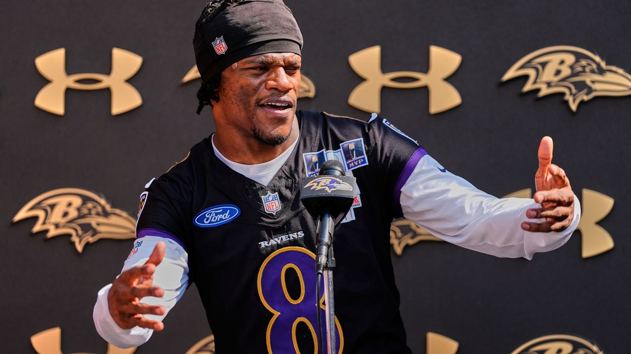 Lamar Jackson declines to comment on the arbitration case that stemmed in part from his free agency
