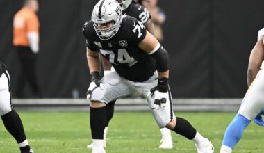 Raiders news: Offensive line ranked low in 2025