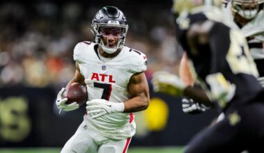 Saquon Barkley touts Bijan Robinson as NFL's best cutter: 'You can go argue with your mom about that'