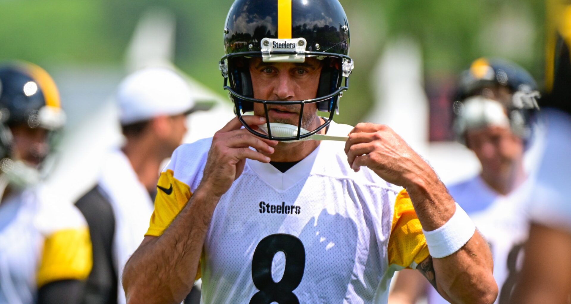 McAfee's Coming to Steelers Camp; Rodgers' New Helmet