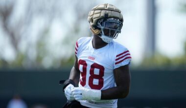 49ers embrace youth movement with potential influx of rookies in starting lineup