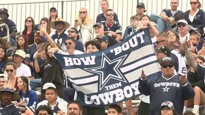 Dallas Cowboys kick off 2025 training camp with opening ceremony