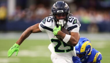 Seahawks fear torn ACL for reserve RB that could factor into their depth at position, per report