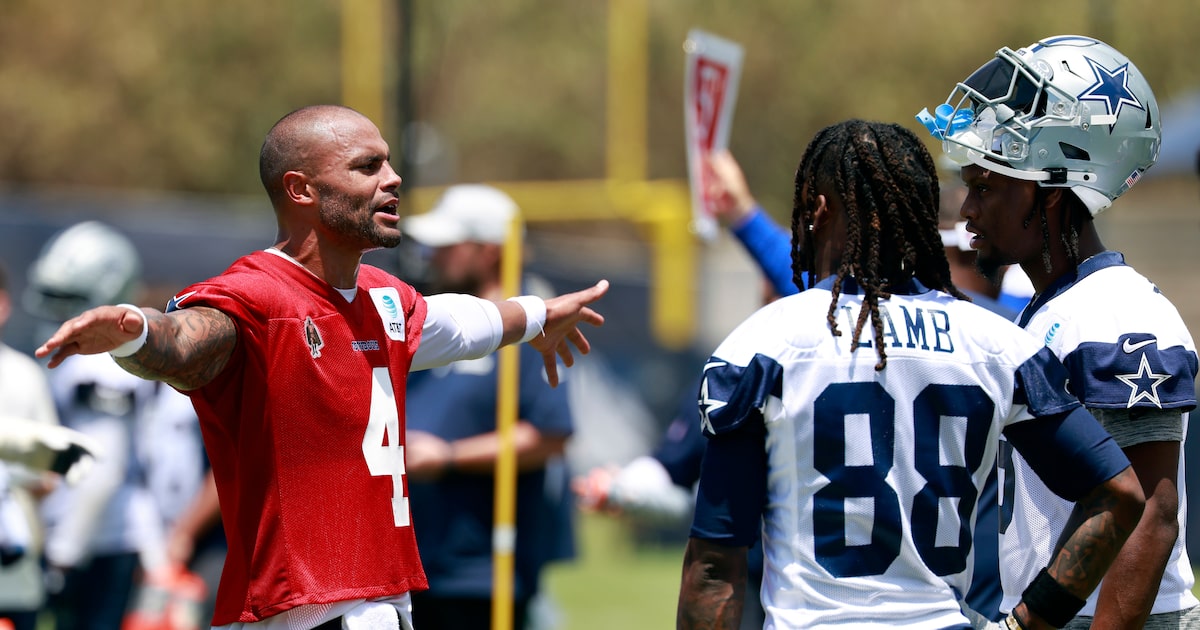 How dangerous could Cowboys’ offense be in 2025? Let Dak Prescott, CeeDee Lamb explain