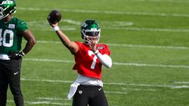Justin Fields injury: Jets QB returns to practice one day after suffering dislocated toe