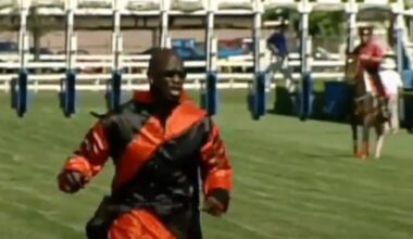 'He was a blur' - Chad 'Ochocinco' Johnson annihilated a horse in a race to show off his ridiculous athleticism