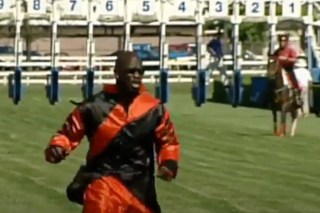 'He was a blur' - Chad 'Ochocinco' Johnson annihilated a horse in a race to show off his ridiculous athleticism