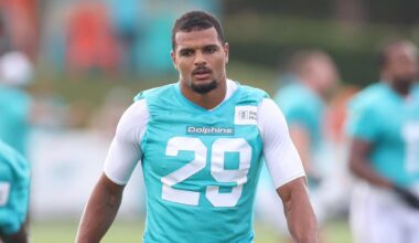 Minkah Fitzpatrick's restructured contract giving veteran DB confidence he'll be in Miami for long haul
