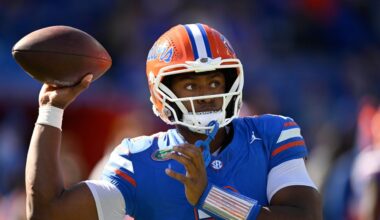 Florida QB DJ Lagway sidelined to open fall camp, with his latest injury being a calf strain