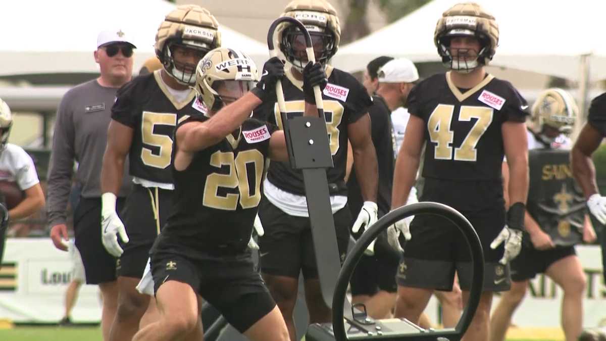 Vibes high as Saints continue training camp