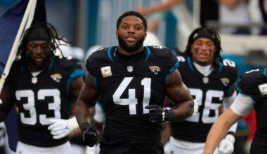 Jaguars DE Josh Hines-Allen announces son is in full remission amid cancer battle