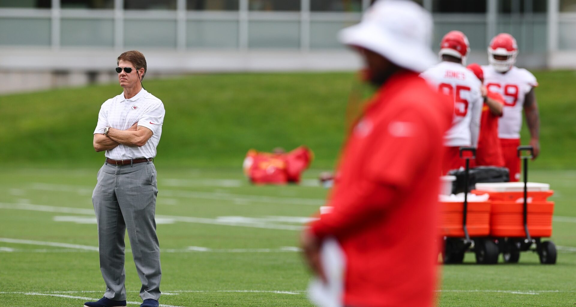 Chiefs forced to evacuate fans as $1.6bn owner makes training camp changes after trainer's demands