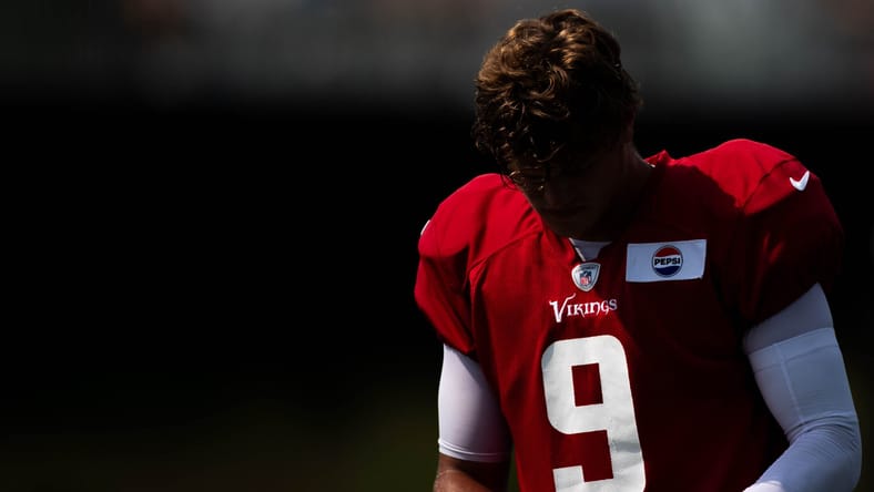 JJ McCarthy - Minnesota Vikings training camp