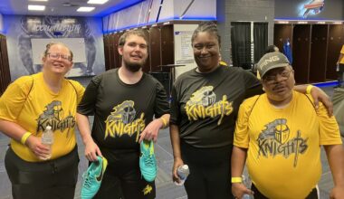 New Hope Knights compete in Special Olympics