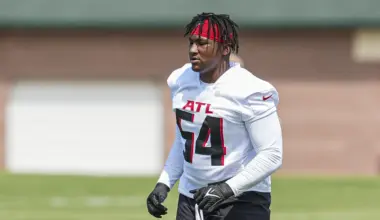 Brandon Dorlus awakens from rookie slumber, fueled by relentless dedication and boundless ambition for Falcons