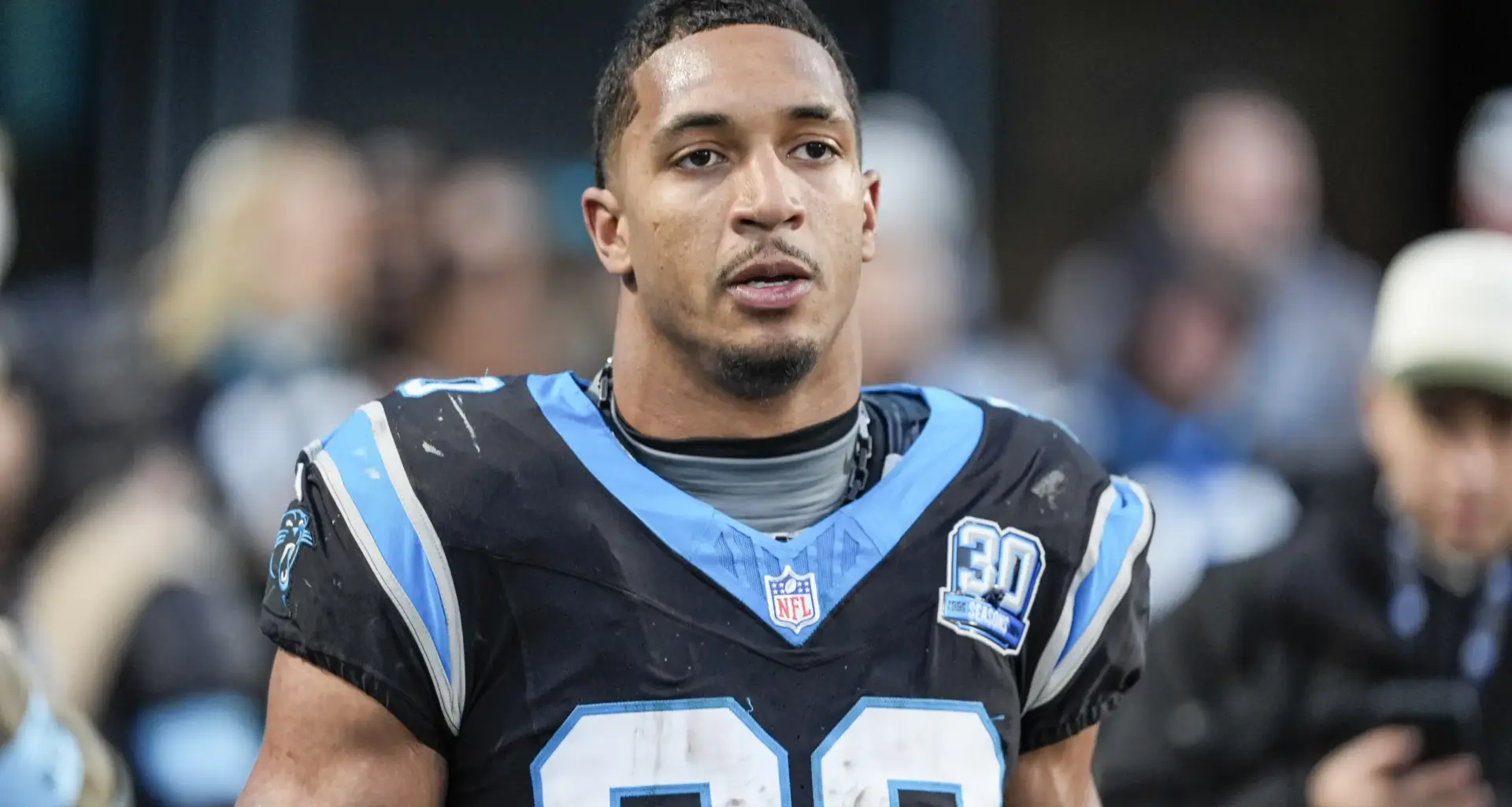 Chuba Hubbard prepares to elevate Panthers' offense, defying expectations wearing the weighty number 30