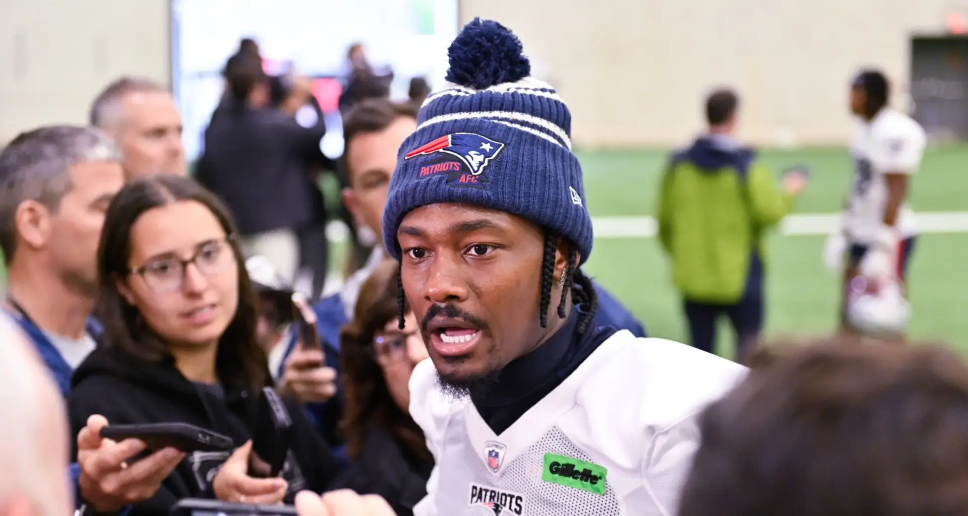 Stefon Diggs resurrects his career in New England, embracing challenge as he battles back from injury