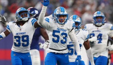 Ranking every player on the Detroit Lions’ 2025 roster: 90-81